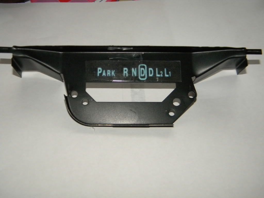 Overdrive Gear Selector Plate Chevy Message Forum Restoration and