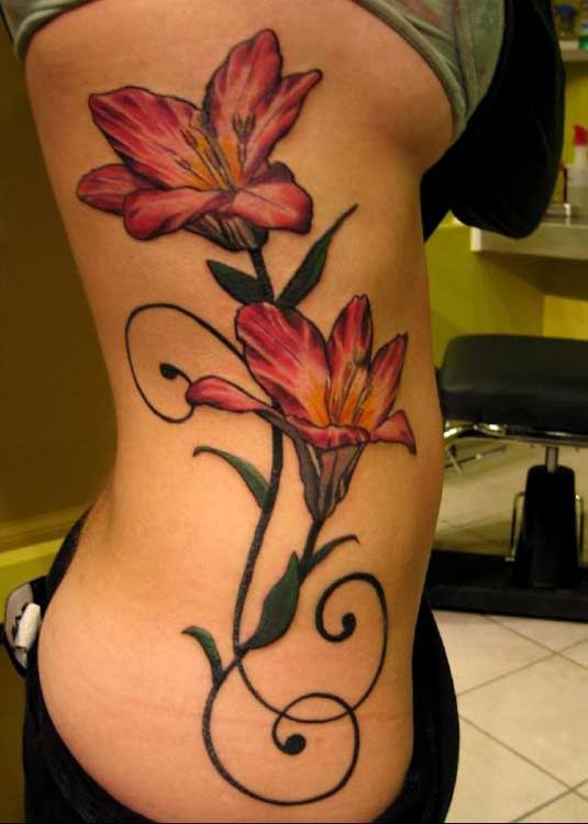 tiger lily tattoo. Tiger Lily Tattoo