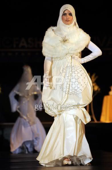 Elegant Jilbab Moslem for Wedding Gown Fashion