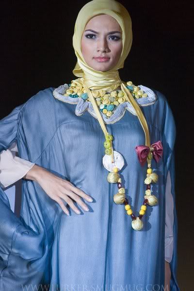 Islamic Fashion Show on The New Modern Islamic Fashion Wedding Dress