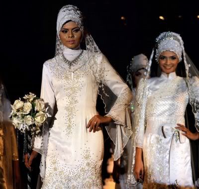 Jilbab Moslem for Wedding Gown Fashion