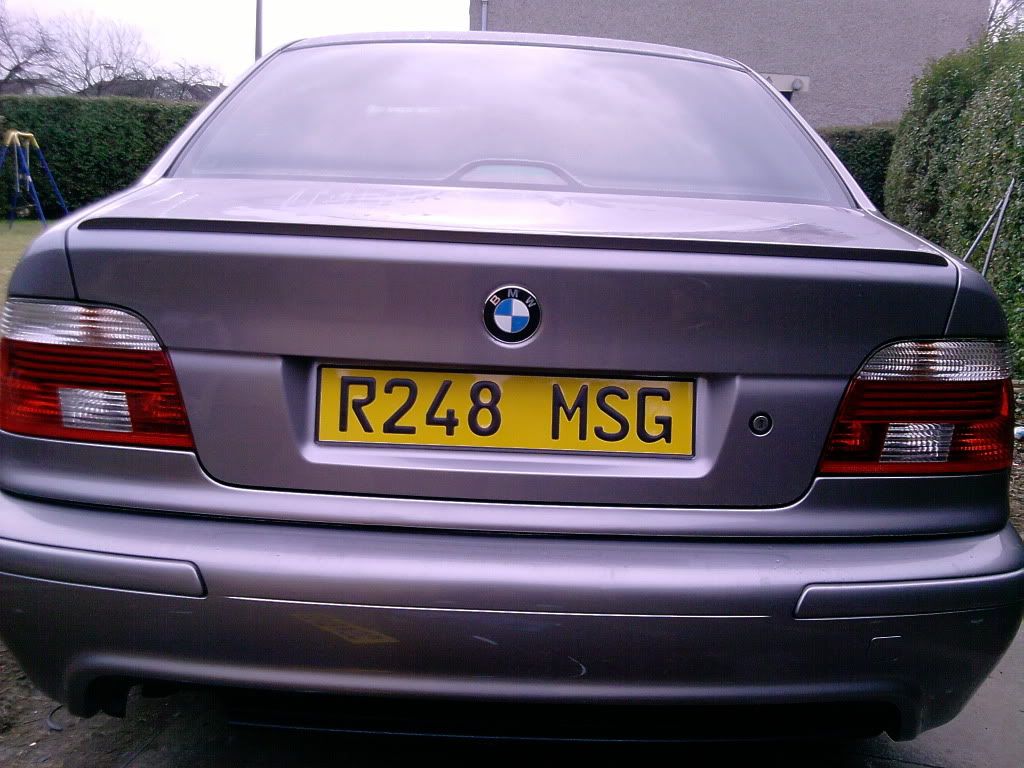 Bmw number plates surrounds #4