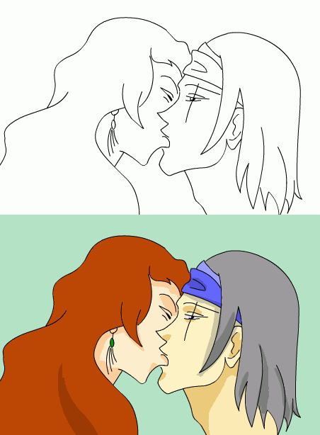 Gimme face #6 - the kiss Gimme face #6 - the kiss