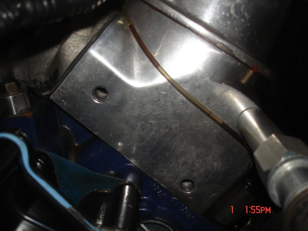 Edelbrock Victor JR heads w/1.6 roller rockers for SBF...very nice