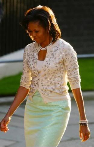 Michelle Obama in Jcrew