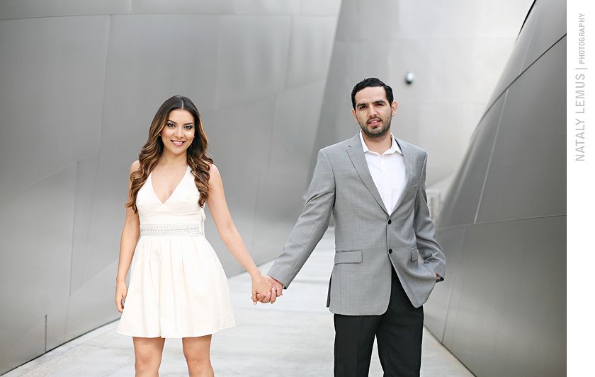 Disney Concert Hall Engagement Session