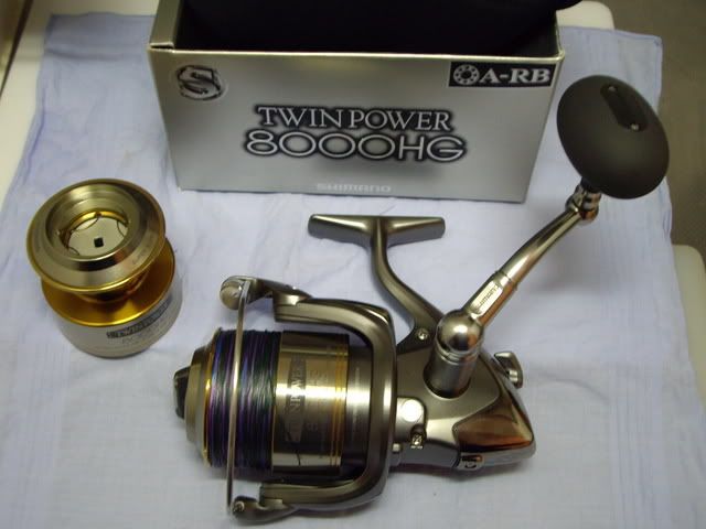 Probably the best picture of shimano twin 6000fc that we could find