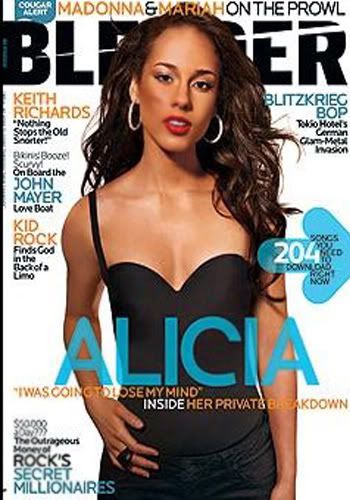 Alicia Keys Covers Blender Magazine