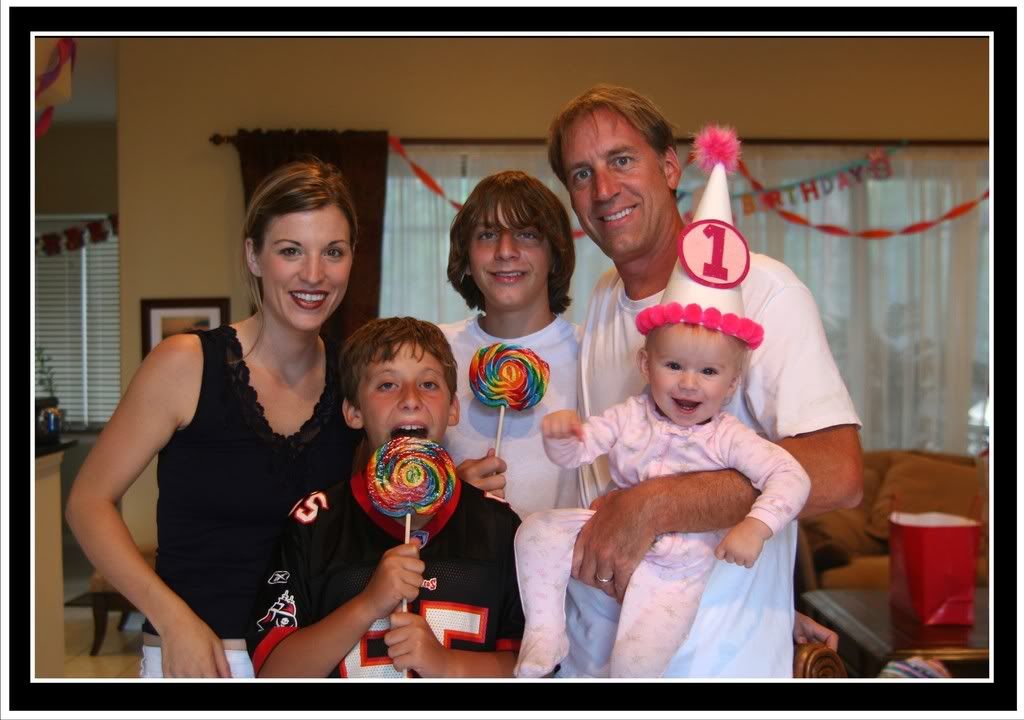 Lainey's Birthday Family Shot