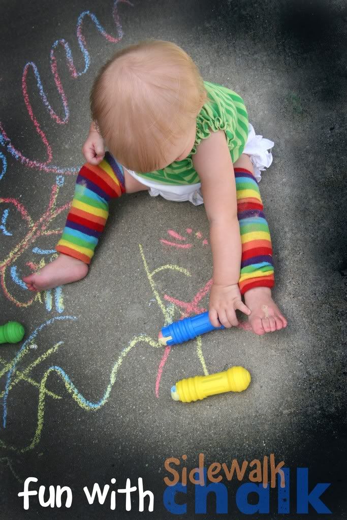 Fun With Sidewalk Chalk
