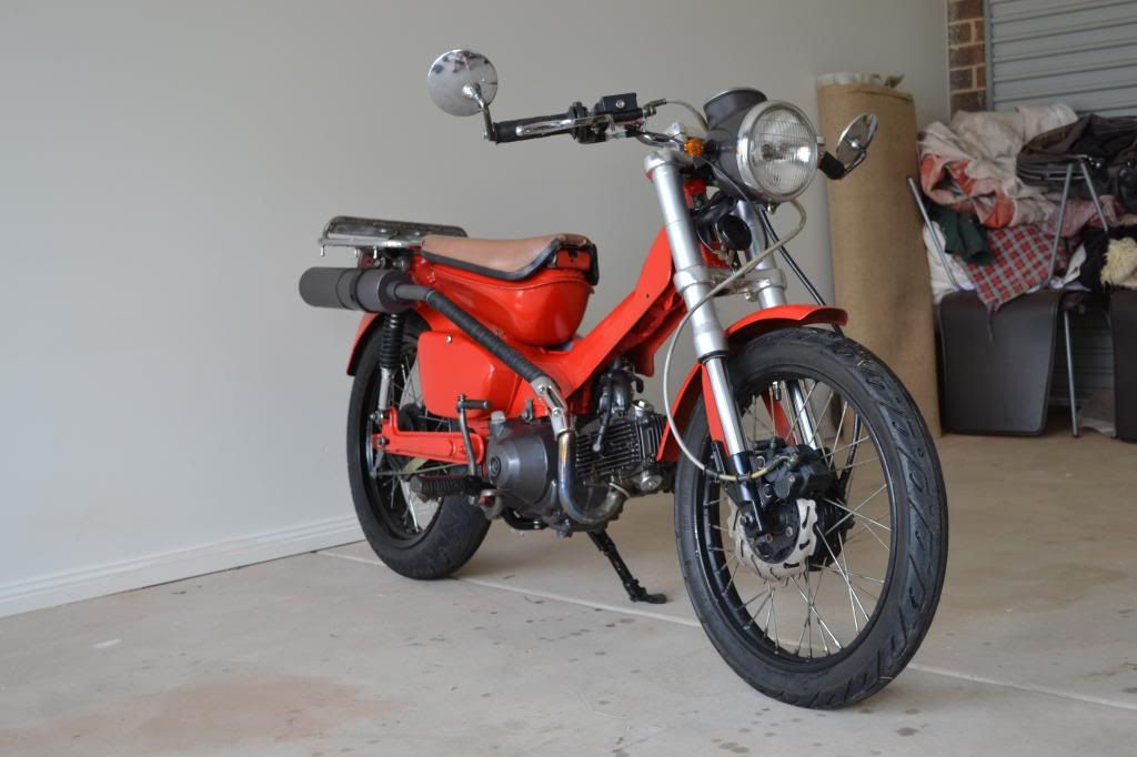 Honda ct110 postie bike top speed #5