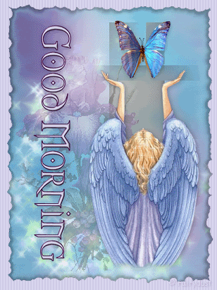 Angel holding butterfly Pictures, Images and Photos