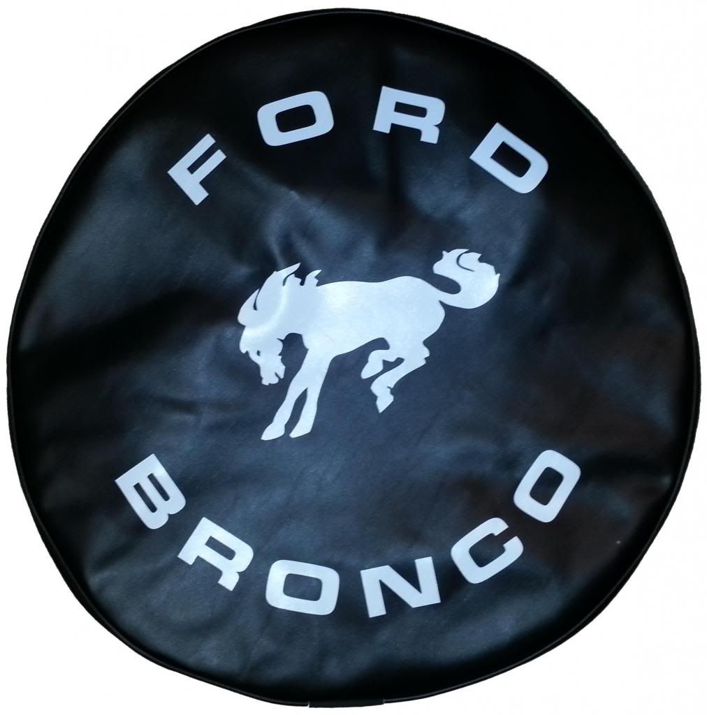 Sparecover® ABC Series Ford Bronco 30 Black Heavy Duty Vinyl Tire Cover