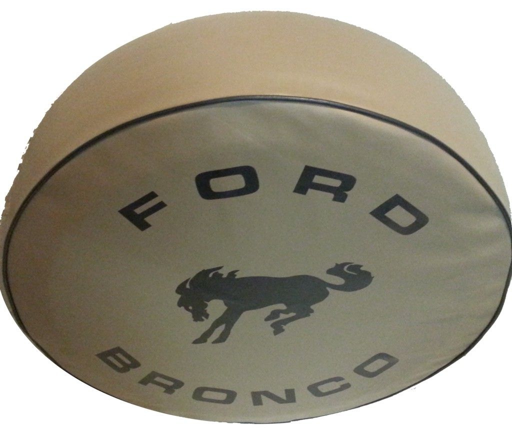 Sparecover® ABC Series Ford Bronco 32" Tan Heavy Duty Vinyl Tire Cover