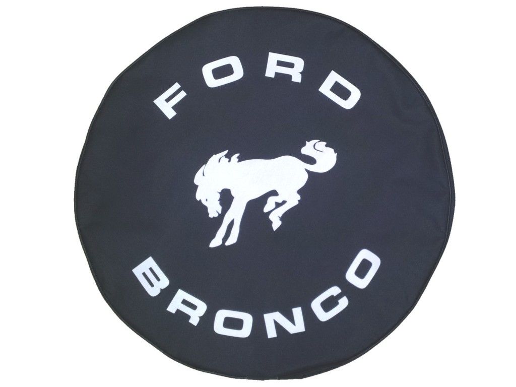 Sparecover® Brawny Series Ford Bronco 27 Black Denim Textured Vinyl
