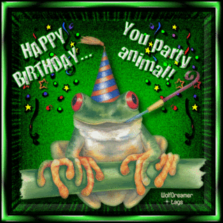 froggy happy birthday Pictures, Images and Photos