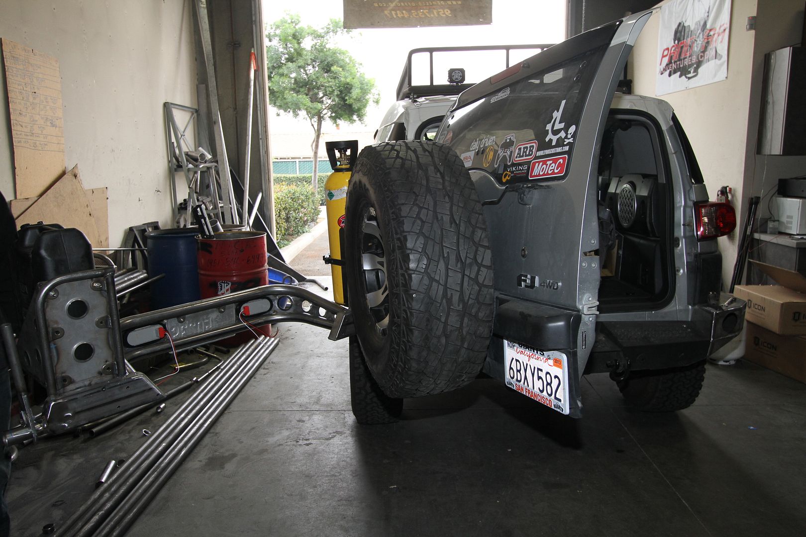 Swing out tire carrier Toyota FJ Cruiser Forum