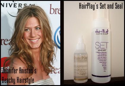 Jennifer Aniston's Beachy Hair