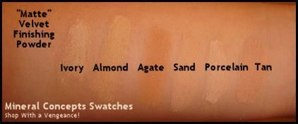 Mineral Concepts Swatches