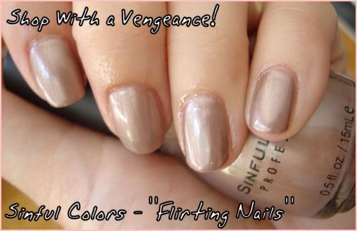Sinful Colors - Flirting Nails Swatch