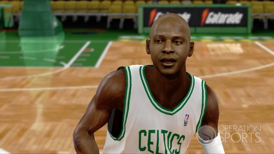 ray allen shooting basketball. Ray Allen (88 Overall) has