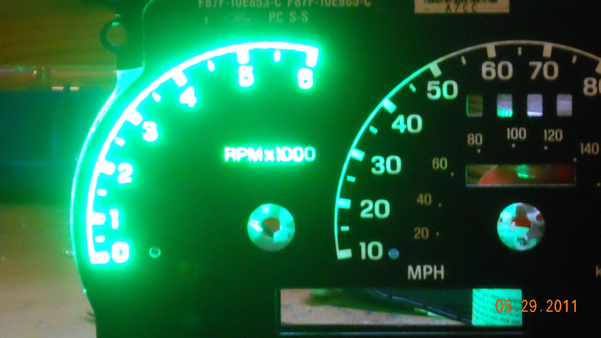 led's in factory back up lights Snow Plowing Forum