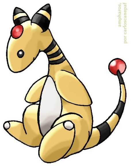 Ampharos... Isn't he cute? Pictures, Images and Photos