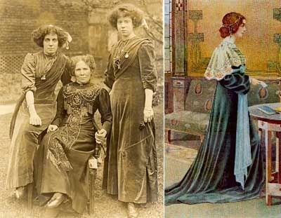 Steampunk Clothing Women on Steampunk Fashion   Pre Raphaelite Dresses