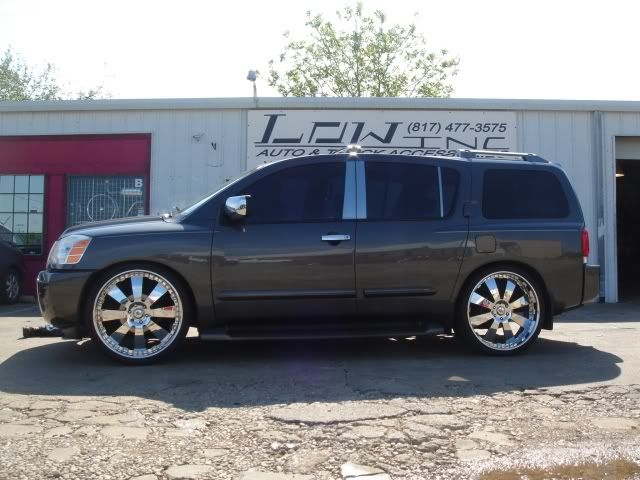 Nissan armada with 26 inch rims #5