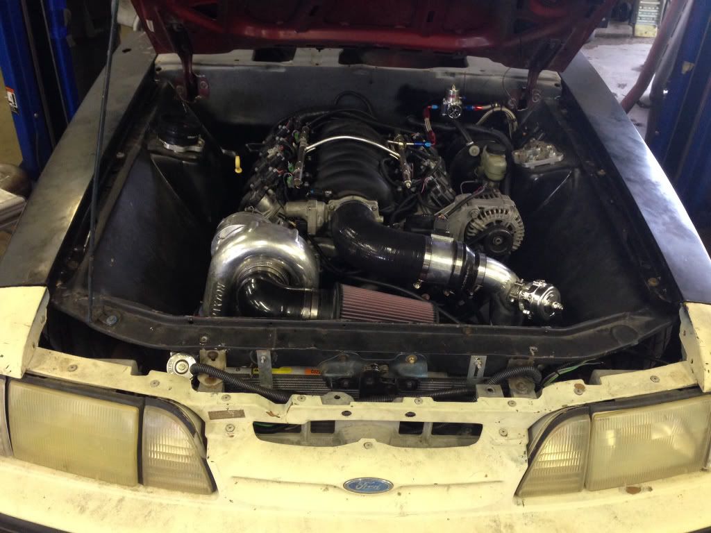 1989 Mustang with supercharged V8