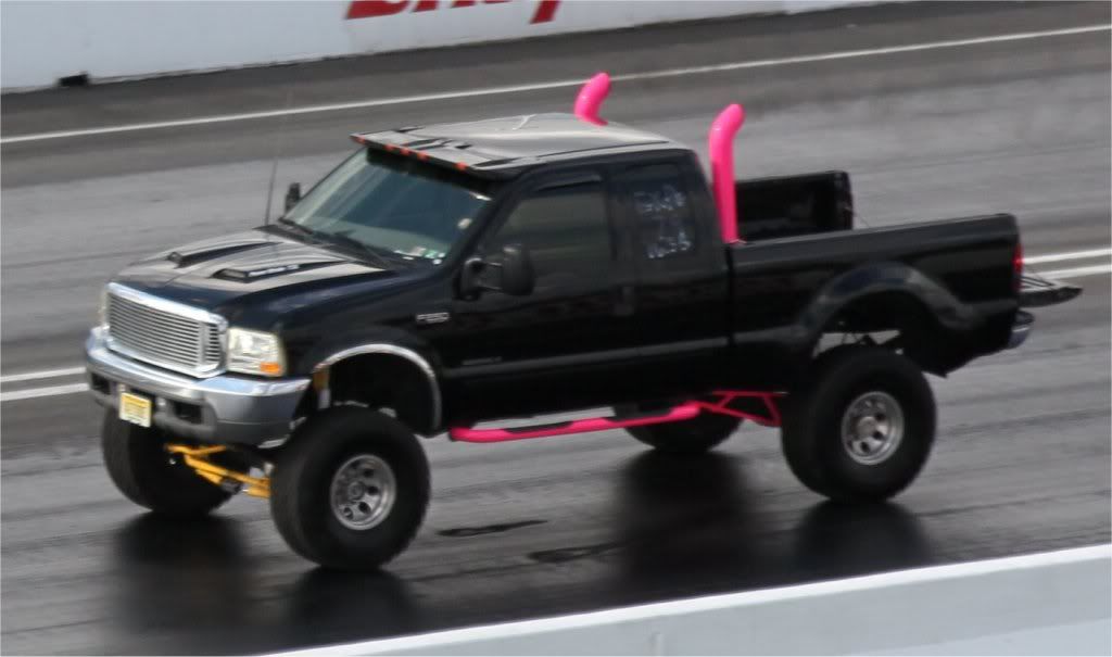 Lifted Pink Trucks