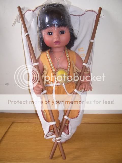 bambola indiana anni 80