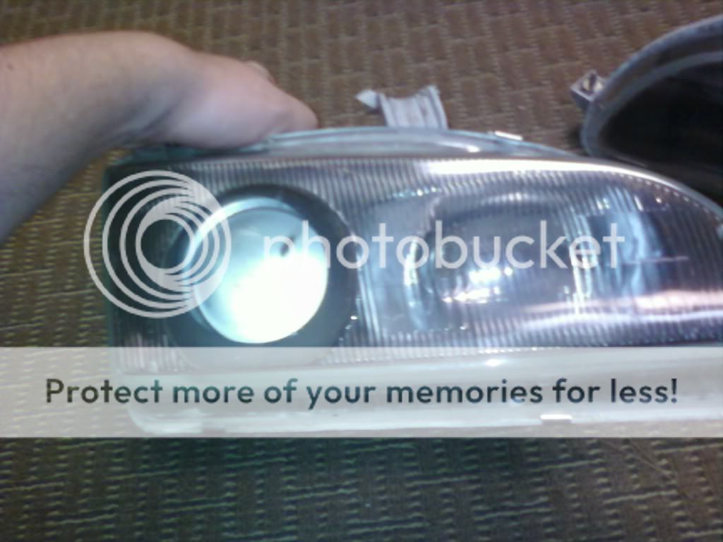 FS ORIGINAL DENJI EG 9295 CIVIC HEADLIGHTS BLACK HOUSING HondaTech