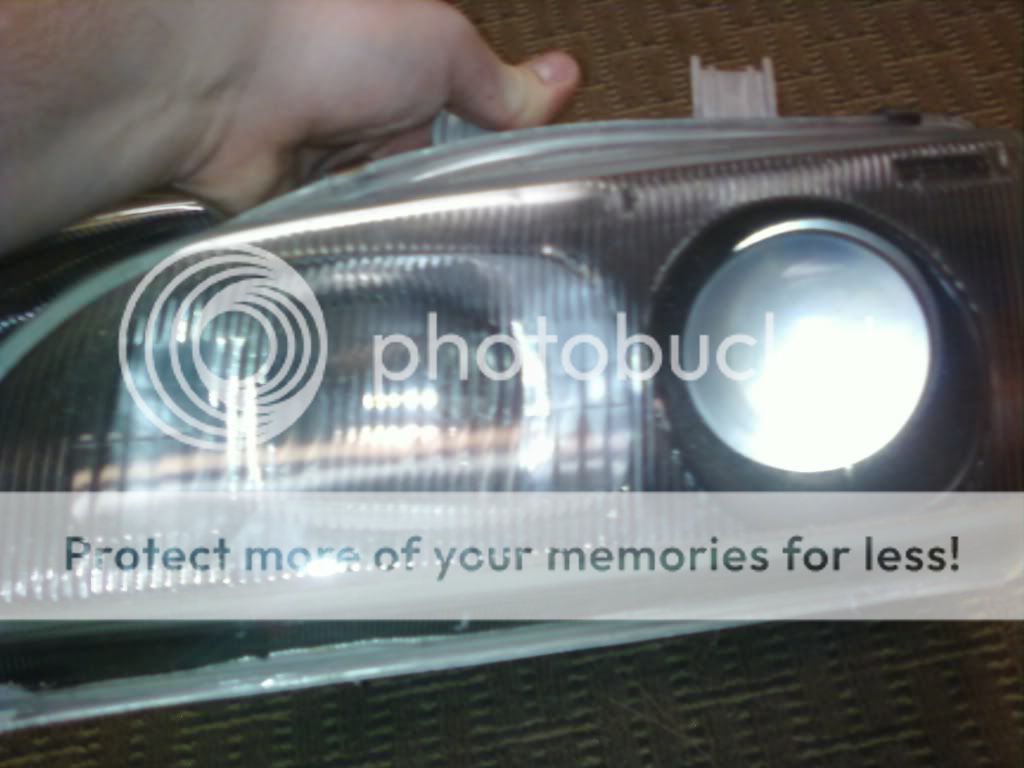 FS ORIGINAL DENJI EG 9295 CIVIC HEADLIGHTS BLACK HOUSING HondaTech