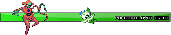 Pokemon Clover Green & Purple Mind