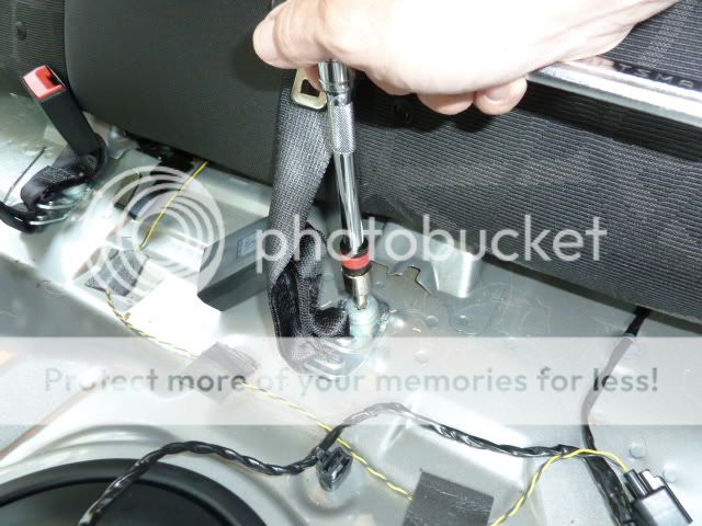 Ford seat belt torx #6