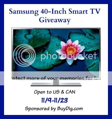 Samsung UN40H5203 40-Inch Smart TV Giveaway